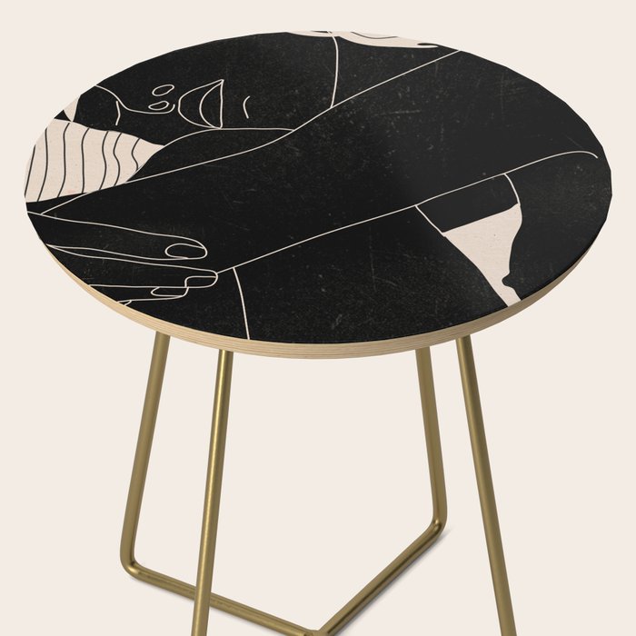 Abstract Art Nude Woman 5 Side Table Gallery Image 2
