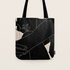 Abstract Art Nude Woman 5 Tote Bag Gallery Image 1