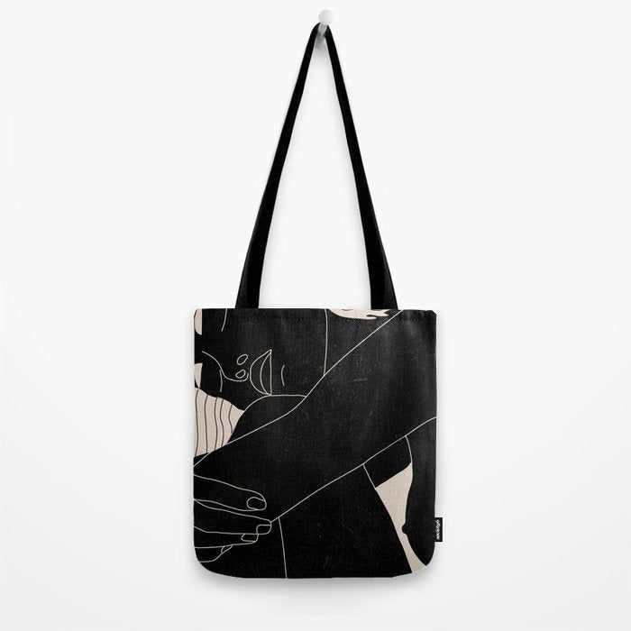 Abstract Art Nude Woman 5 Tote Bag Gallery Image 2