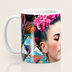 Flowery Frida Coffee Mug Gallery Image 3