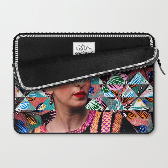Flowery Frida Laptop Sleeve Gallery Image 2