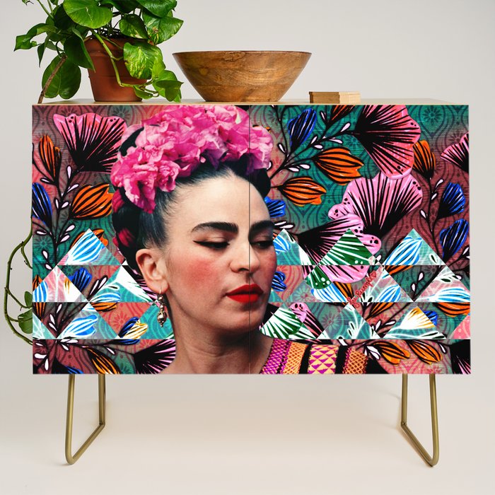 Flowery Frida Credenza Gallery Image 1
