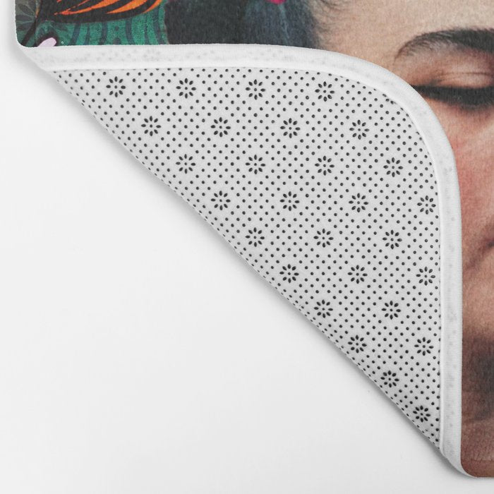 Flowery Frida Bath Mat Gallery Image 2