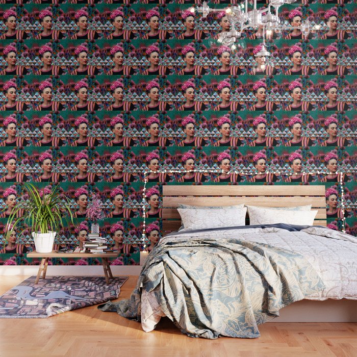 Flowery Frida Wallpaper Gallery Image 1