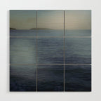 seascape abstract photograph number 4 Wood Wall Art Gallery Image 1