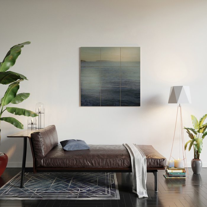 seascape abstract photograph number 4 Wood Wall Art Gallery Image 2