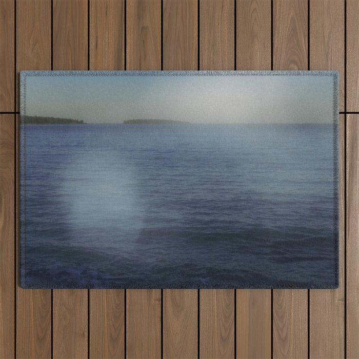 seascape abstract photograph number 4 Outdoor Rug Gallery Image 1