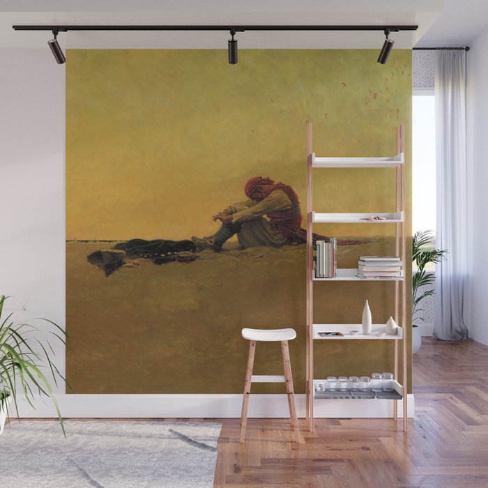 âMaroonedâ Pirate Art by Howard Pyle Wall Mural Gallery Image 1