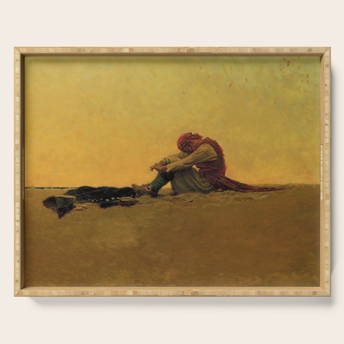 âMaroonedâ Pirate Art by Howard Pyle Serving Tray Gallery Image 1