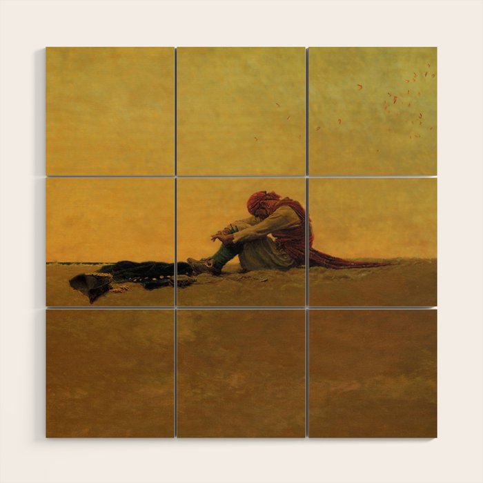 âMaroonedâ Pirate Art by Howard Pyle Wood Wall Art Gallery Image 1