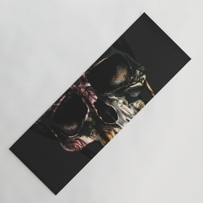 FLORAL SKULL Yoga Mat Gallery Image 1
