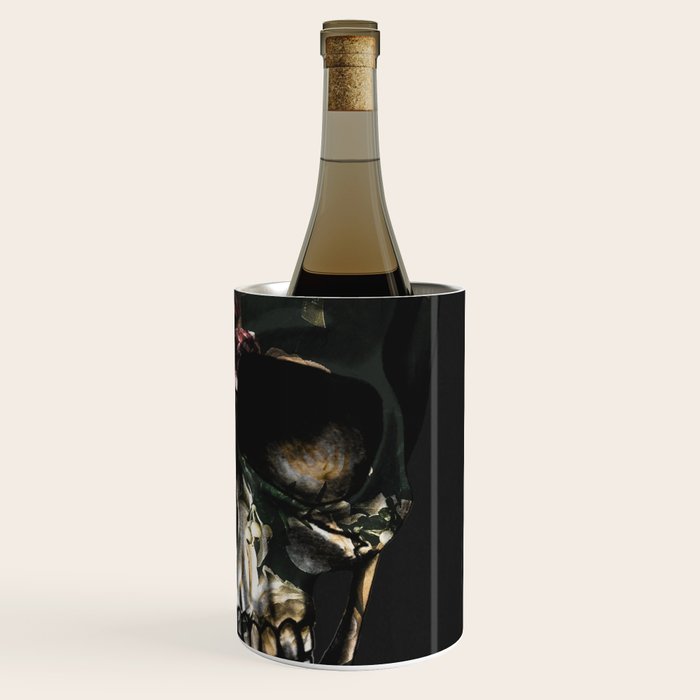 FLORAL SKULL Wine Chiller Gallery Image 3