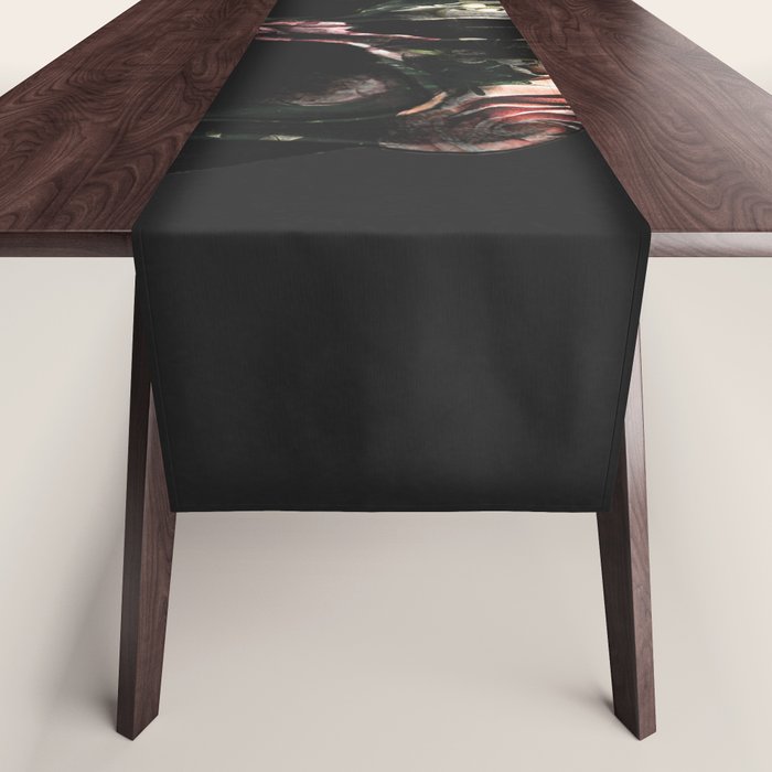 FLORAL SKULL Table Runner Gallery Image 1