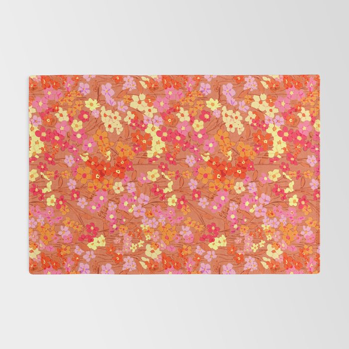 Summer Garden (Red) Rug Gallery Image 2