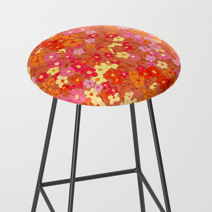 Summer Garden (Red) Stool Gallery Image 2