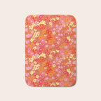 Summer Garden (Red) Bath Mat Gallery Image 1