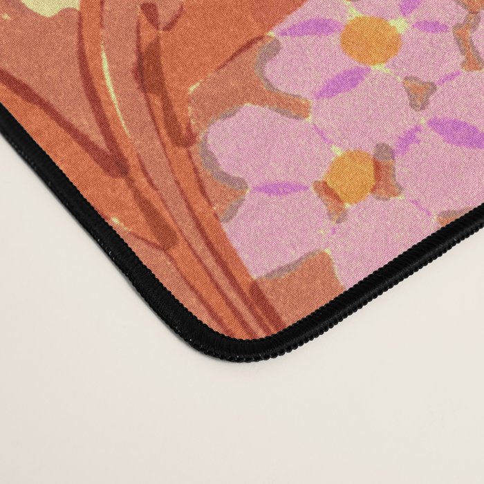 Summer Garden (Red) Desk Mat Gallery Image 4