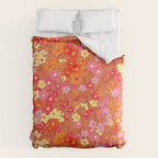 Summer Garden (Red) Comforter Gallery Image 6