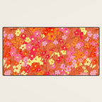 Summer Garden (Red) Desk Mat Gallery Image 3