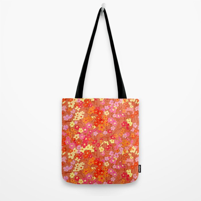 Summer Garden (Red) Tote Bag Gallery Image 2