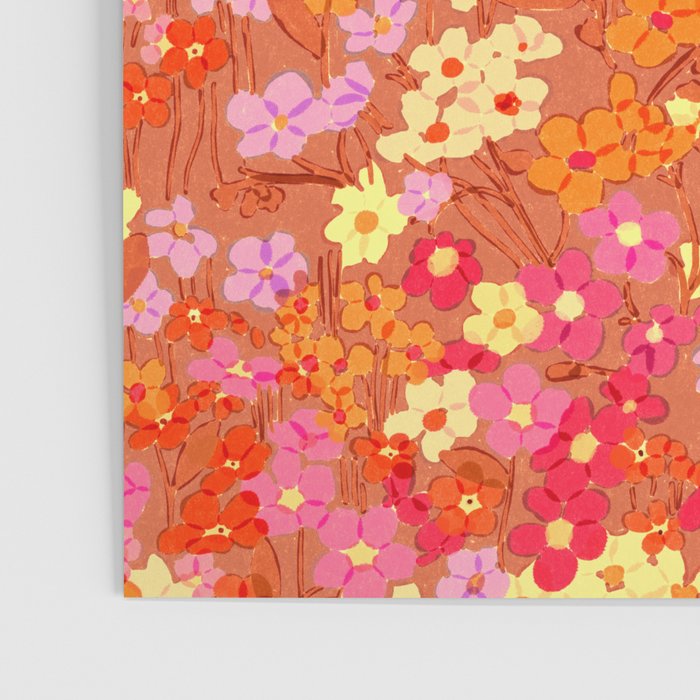 Summer Garden (Red) Poster Gallery Image 3