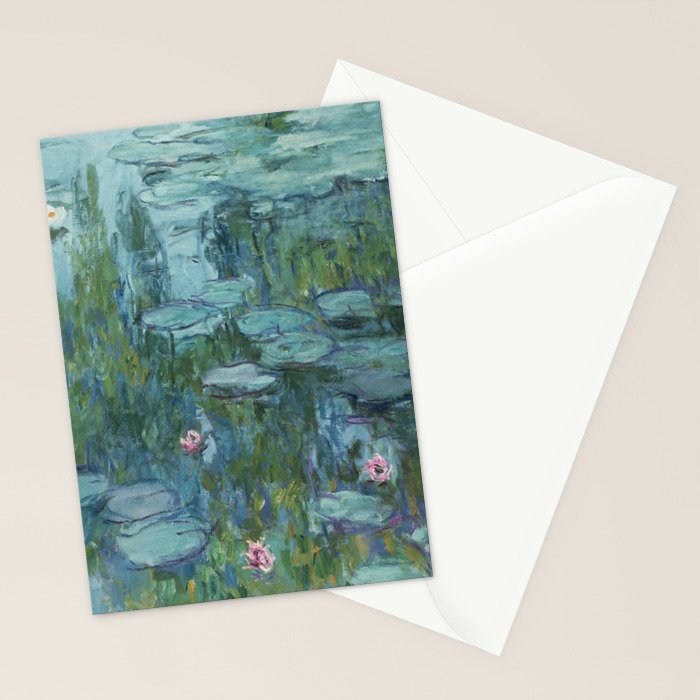 Nympheas, Claude Monet Stationery Card Gallery Image 2