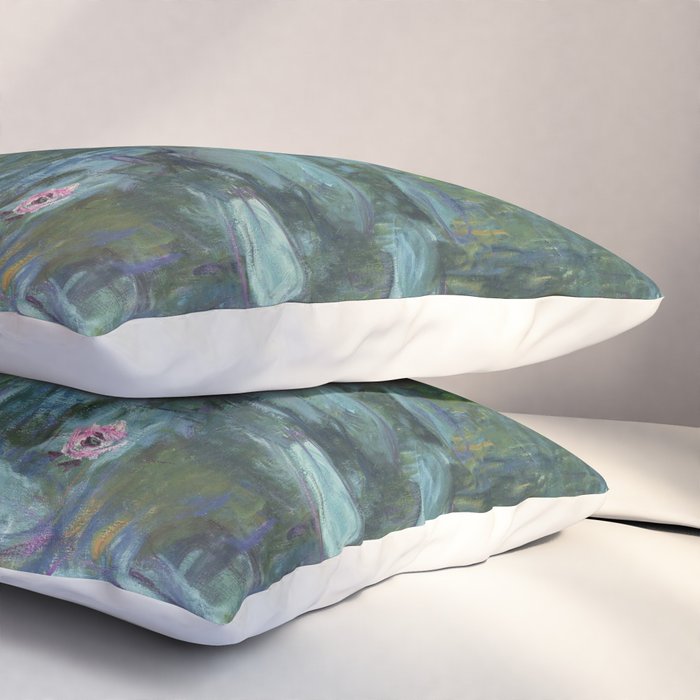 Nympheas, Claude Monet Pillow Sham Gallery Image 3