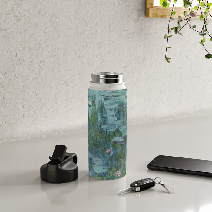 Nympheas, Claude Monet Water Bottle Gallery Image 4