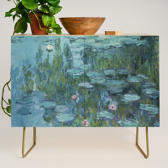 Nympheas, Claude Monet Credenza Gallery Image 1