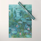 Nympheas, Claude Monet Wrapping Paper Gallery Image 1