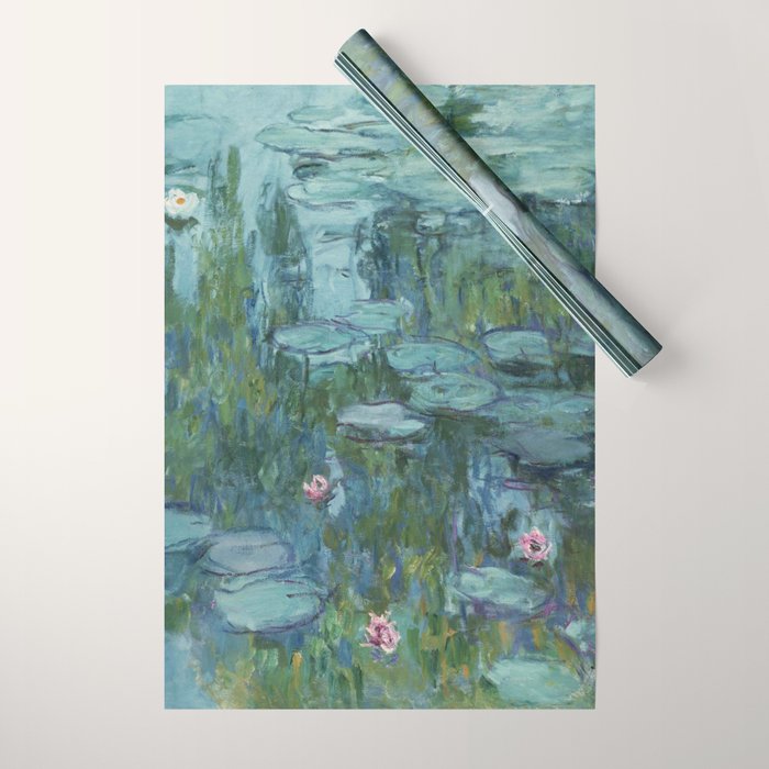 Nympheas, Claude Monet Wrapping Paper Gallery Image 1