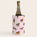 Off to the Horse Races (Pink) Wine Chiller Gallery Image 1