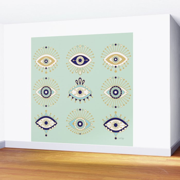 Evil Eye Collection Wall Mural Gallery Image 2