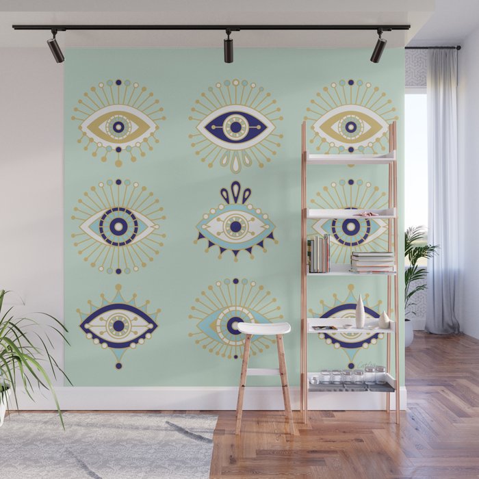 Evil Eye Collection Wall Mural Gallery Image 1