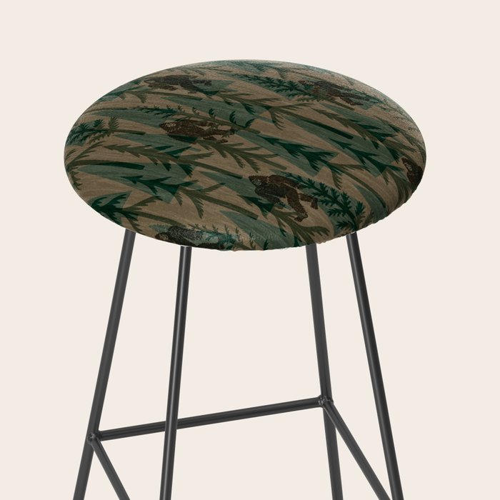 Subtle Sasquatch - Camouflage  Stool Gallery Image 2