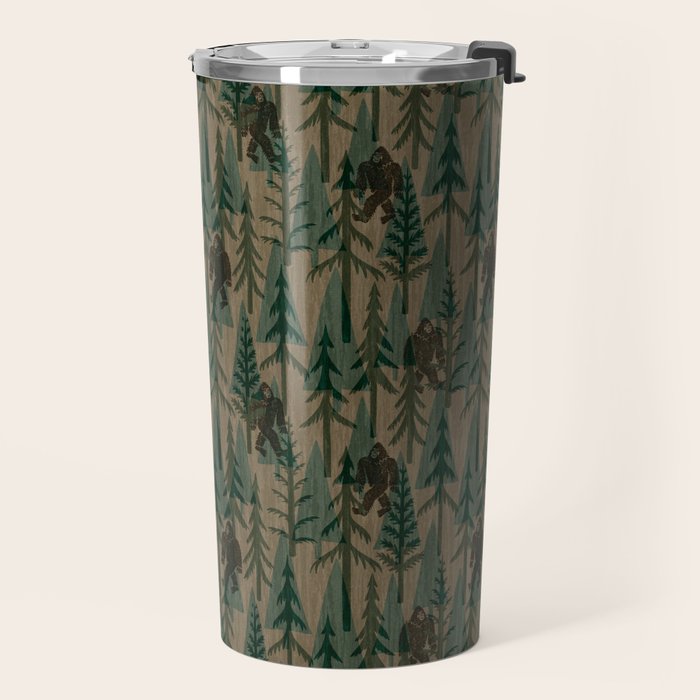 Subtle Sasquatch - Camouflage  Travel Mug Gallery Image 2