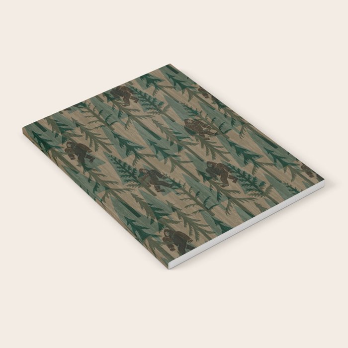 Subtle Sasquatch - Camouflage  Notebook Gallery Image 2