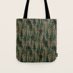 Subtle Sasquatch - Camouflage  Tote Bag Gallery Image 1