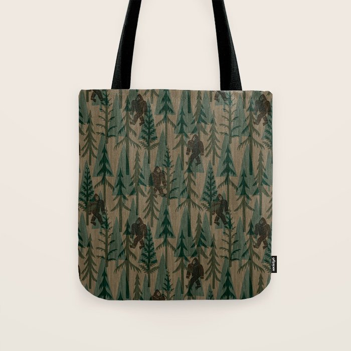 Subtle Sasquatch - Camouflage  Tote Bag Gallery Image 1