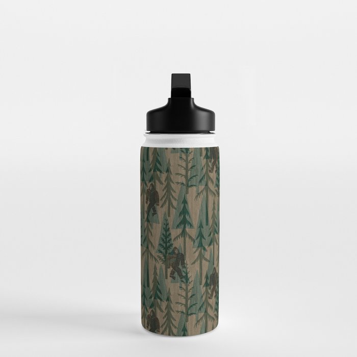 Subtle Sasquatch - Camouflage  Water Bottle Gallery Image 3