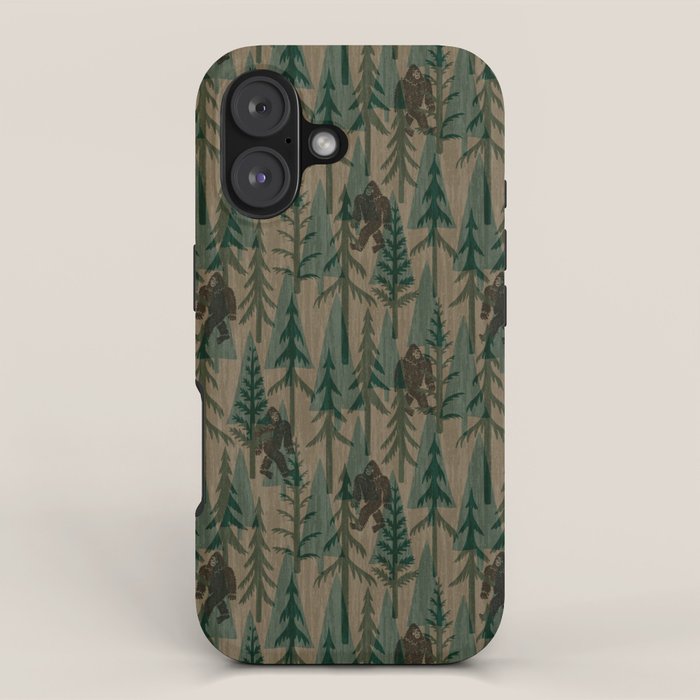 Subtle Sasquatch - Camouflage  iPhone Case Gallery Image 1