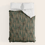 Subtle Sasquatch - Camouflage  Comforter Gallery Image 6