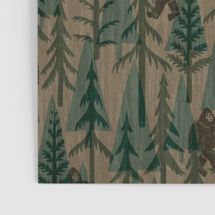 Subtle Sasquatch - Camouflage  Poster Gallery Image 3