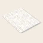 Abstract Leaf Pattern in Tan Notebook Gallery Image 2