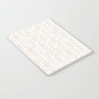 Abstract Leaf Pattern in Tan Notebook Gallery Image 3