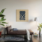 Day Bloom - Blue Wood Wall Art Gallery Image 2