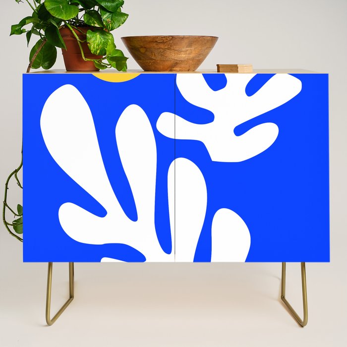 Henri Matisse - Leaves - Deep Blue Credenza Gallery Image 1