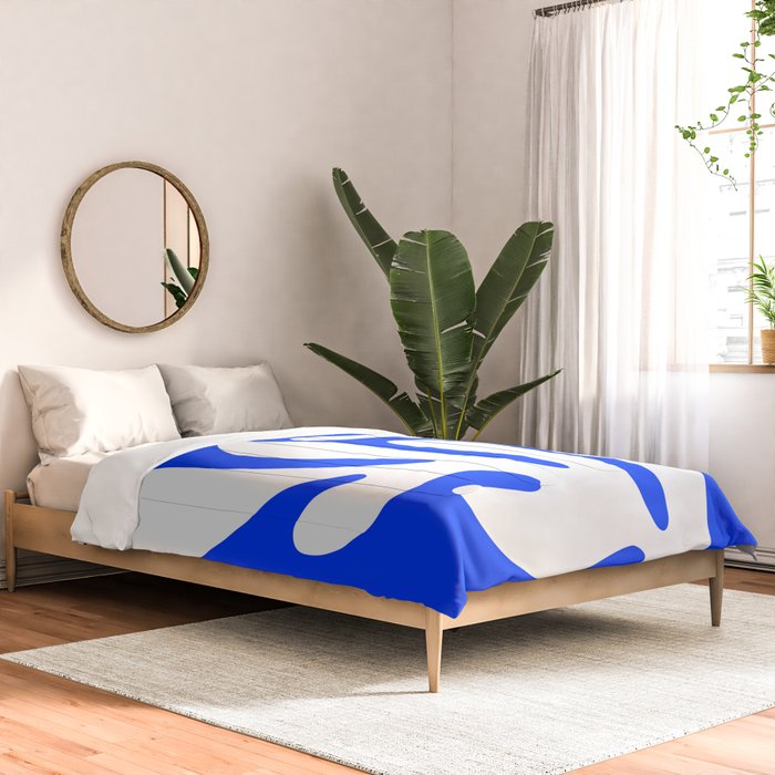 Henri Matisse - Leaves - Deep Blue Comforter Gallery Image 2