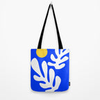 Henri Matisse - Leaves - Deep Blue Tote Bag Gallery Image 2