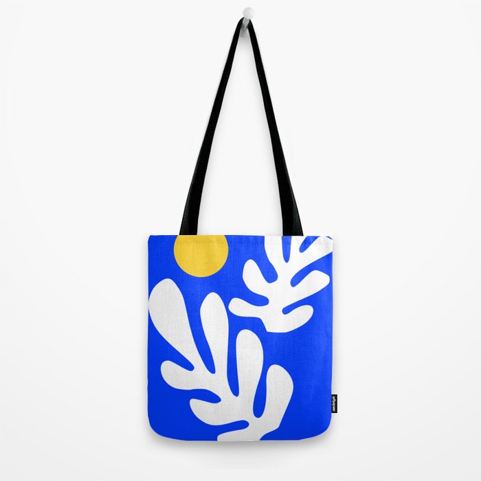 Henri Matisse - Leaves - Deep Blue Tote Bag Gallery Image 2